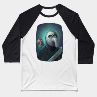 Muppet Maniac - Gonzo as Jason Baseball T-Shirt